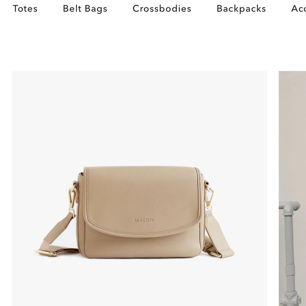 Maedn Everday Crossbody Bag-TAUPE